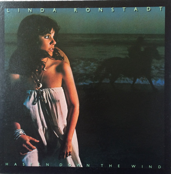 Linda Ronstadt - Hasten Down The Wind = 風にさらわれた恋 (Vinyl, LP, Album, Reissue, Stereo) Very Good Plus (VG+) / Very Good (VG)