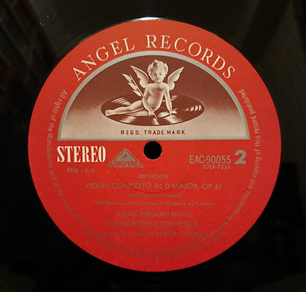 Ludwig van Beethoven - Beethoven : Violin Concerto (Vinyl, LP, Album, Stereo) Very Good Plus (VG+) / Very Good (VG)