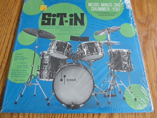 The Sonny Truitt Quintet/Octet - Sit-In: Music Minus One Drummer - You (Vinyl, LP) Very Good (VG) / Good Plus (G+)