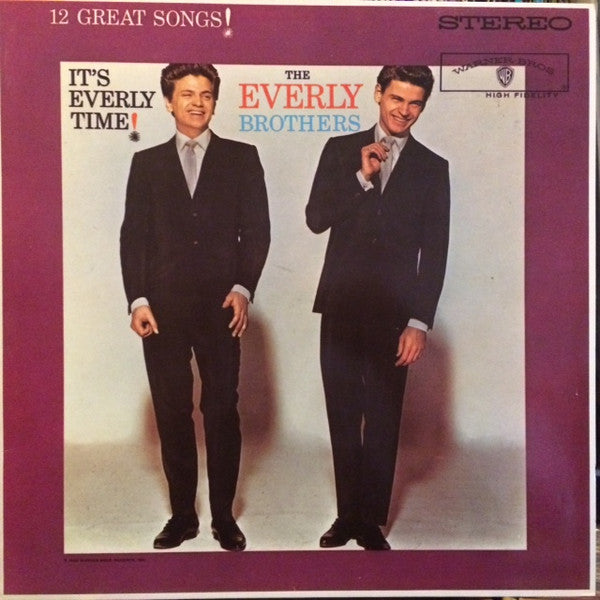 Everly Brothers - It's Everly Time! (Vinyl, LP, Album, Reissue, Stereo) Very Good Plus (VG+) / Very Good (VG)