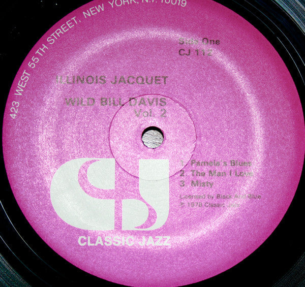 Illinois Jacquet - Illinois Jacquet With Wild Bill Davis  Vol.2 (Vinyl, LP, Album) Very Good (VG) / Very Good Plus (VG+)