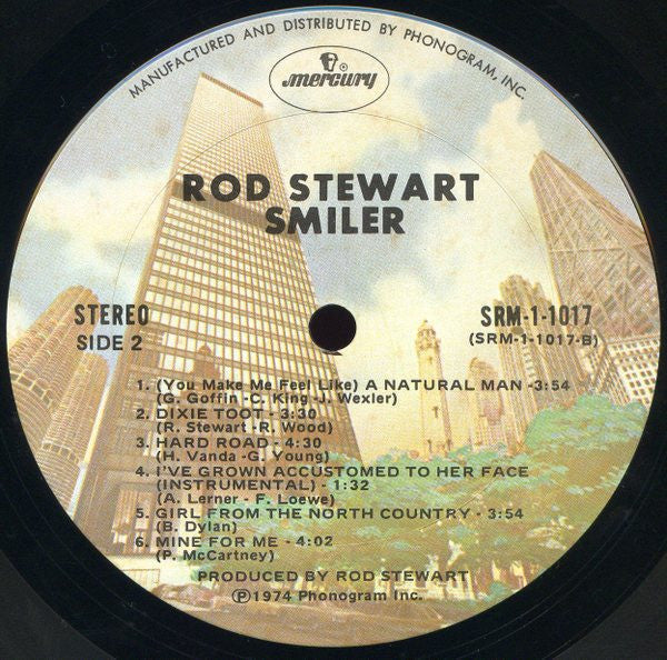 Rod Stewart - Smiler (Vinyl, LP, Album, Stereo)