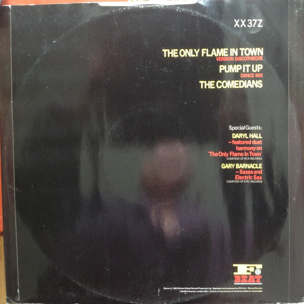 Elvis Costello & The Attractions - The Only Flame In Town (Vinyl, 12", 45 RPM) Very Good (VG) / Good (G)