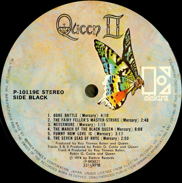 Queen - Queen II = クイーン II ―ホワイト・クイーンとブラック・クイーンの啓示― (Vinyl, LP, Alb...
