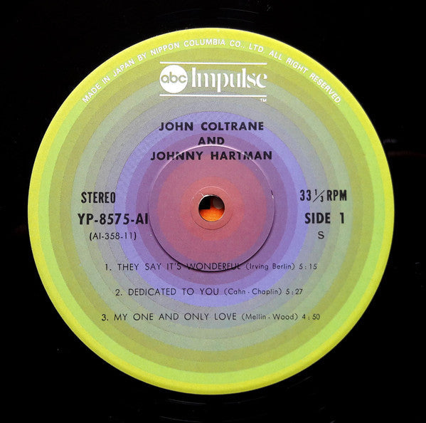 John Coltrane - John Coltrane And Johnny Hartman (Vinyl, LP, Album,...