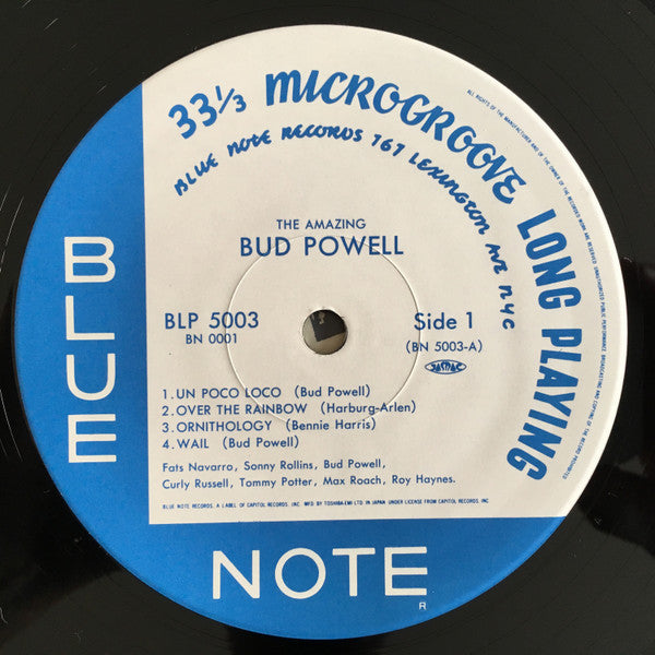 Bud Powell - The Amazing Bud Powell (Vinyl, LP, Album, Limited Edition, Reissue, Mono) Near Mint (NM or M-) / Near Mint (NM or M-)