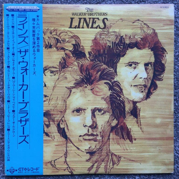 The Walker Brothers - Lines (Vinyl, LP, Album) Very Good Plus (VG+) / Near Mint (NM or M-)