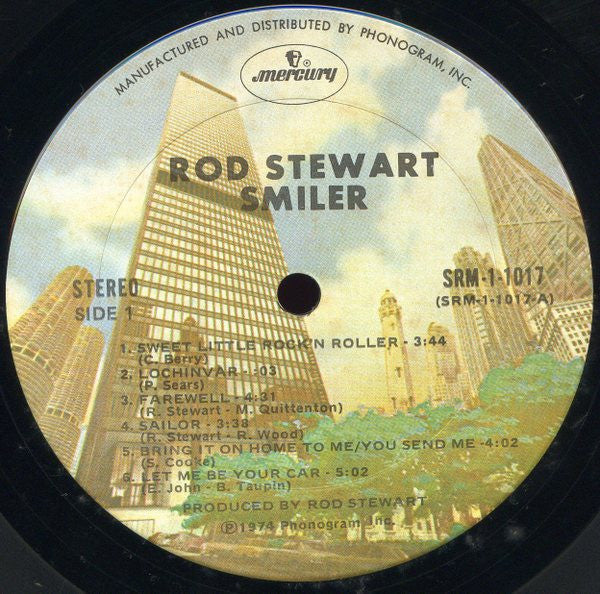 Rod Stewart - Smiler (Vinyl, LP, Album, Stereo)