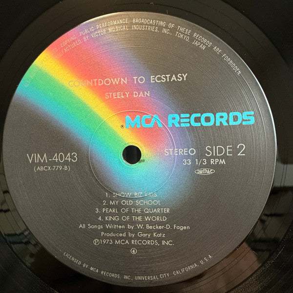 Steely Dan - Countdown To Ecstasy (Vinyl, LP, Album, Reissue, Stereo) Very Good Plus (VG+) / Very Good (VG)