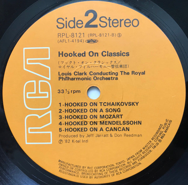 Louis Clark - Hooked On Classics (Vinyl, LP, Album, Stereo) Very Good Plus (VG+) / Very Good Plus (VG+)
