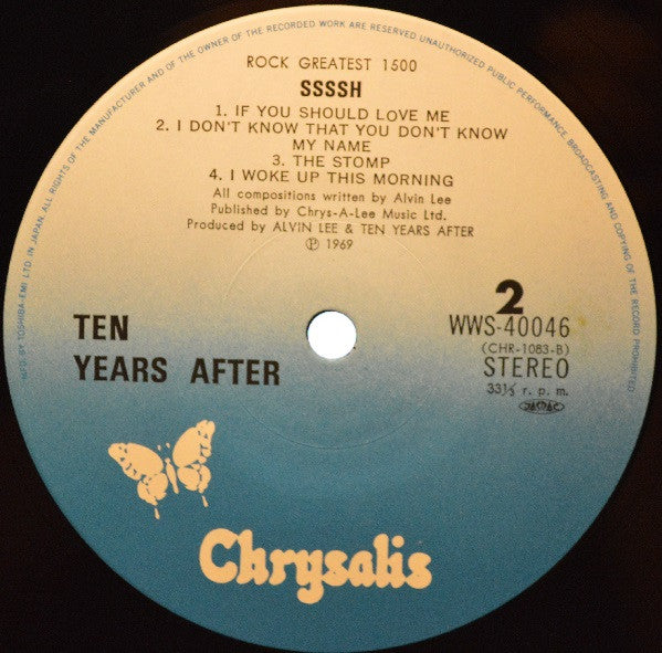 Ten Years After - Ssssh (Vinyl, LP, Album, Reissue)