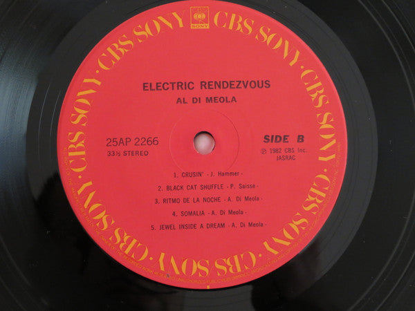 Al Di Meola - Electric Rendezvous (Vinyl, LP, Album) Very Good Plus (VG+) / Very Good Plus (VG+)