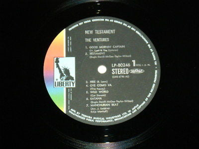 The Ventures - New Testament (Vinyl, LP, Album, Stereo) Very Good Plus (VG+) / Very Good (VG)