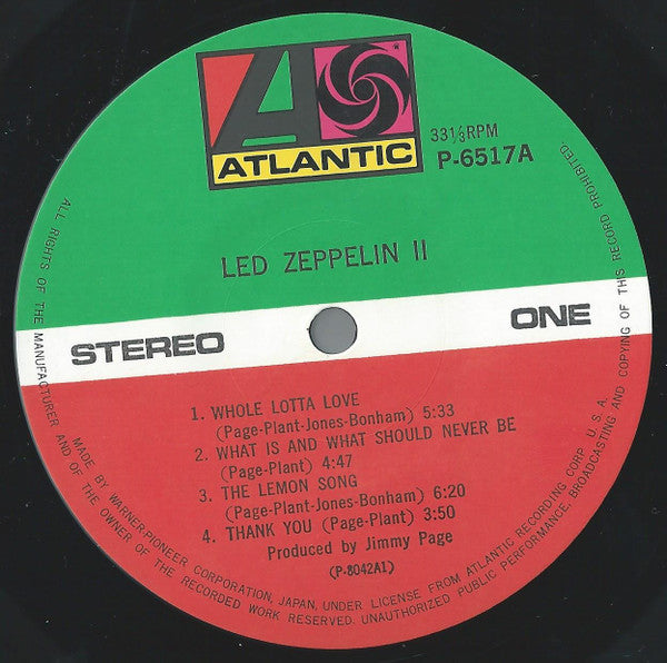 Led Zeppelin - Led Zeppelin II = レッド・ツェッペリン II (Vinyl, LP, Album, L...