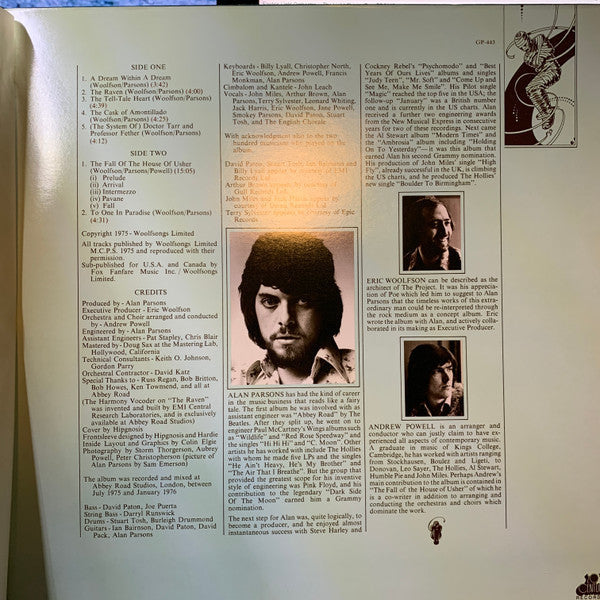 The Alan Parsons Project - Tales Of Mystery And Imagination - Edgar...