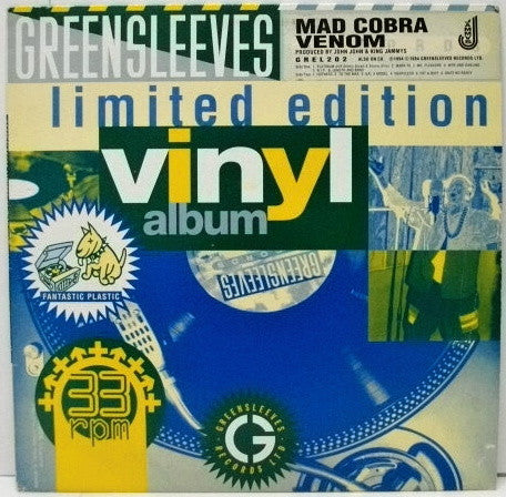 Mad Cobra - Venom (Vinyl, LP, Album, Limited Edition) Very Good Plus (VG+) / Very Good Plus (VG+)