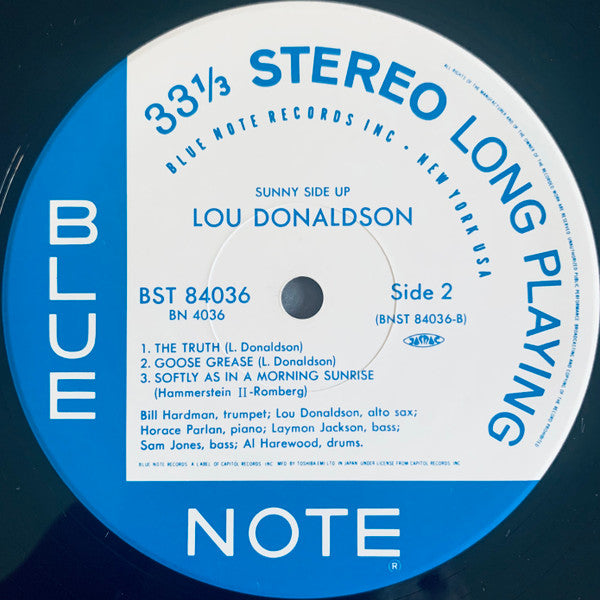 Lou Donaldson - Sunny Side Up (Vinyl, LP, Album, Limited Edition, R...