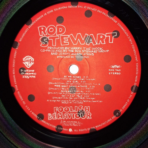 Rod Stewart - Foolish Behavior (Vinyl, LP, Album) Very Good Plus (VG+) / Very Good Plus (VG+)