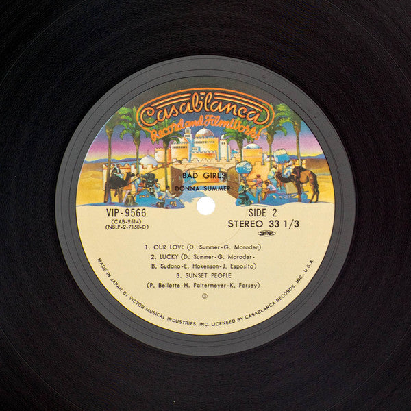 Donna Summer - Bad Girls = 華麗なる誘惑 (Vinyl, LP, Album, Stereo)