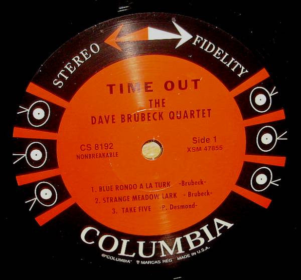 The Dave Brubeck Quartet - Time Out (Vinyl, LP, Album, Reissue, Remastered) Near Mint (NM or M-) / Near Mint (NM or M-)