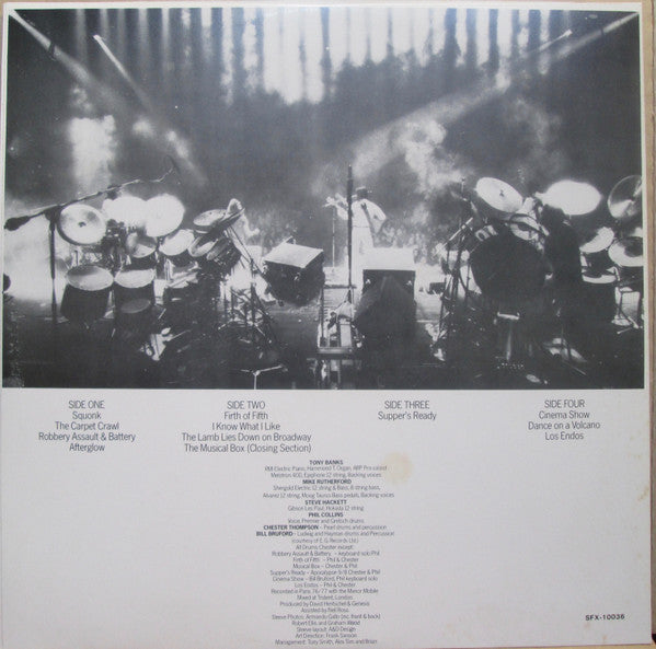 Genesis - Seconds Out (Vinyl, LP, Album, Stereo)