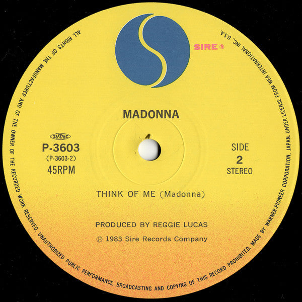 Madonna - Papa Don't Preach (Vinyl, 12", 45 RPM, Single, Stereo)