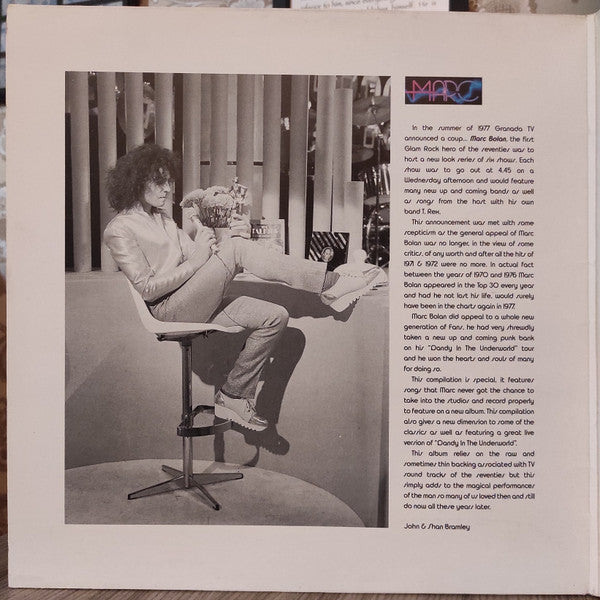 Marc Bolan - The Marc Shows (Vinyl, LP, Album) Good Plus (G+) / Very Good (VG)
