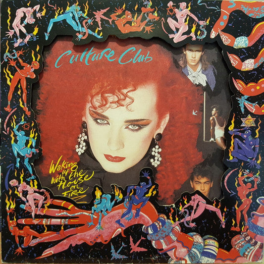 Culture Club - Waking Up With The House On Fire (Vinyl, LP, Album, Picture Disc) Very Good (VG) / Very Good Plus (VG+)