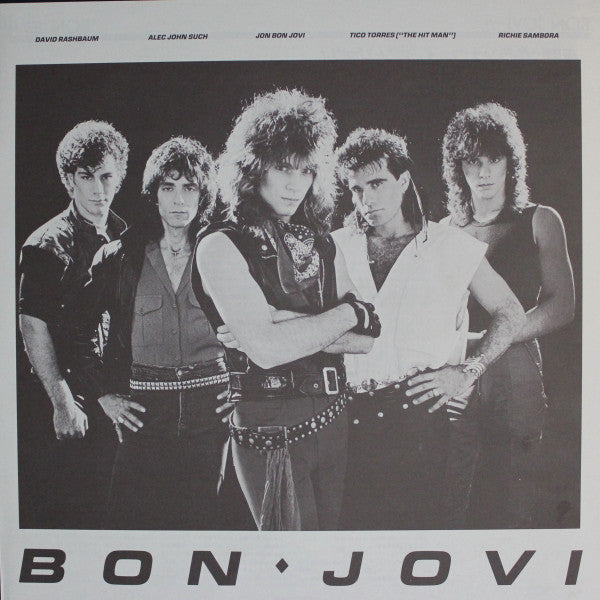 Bon Jovi - Bon Jovi = 夜明けのランナウェイ (Vinyl, LP, Album, Stereo)