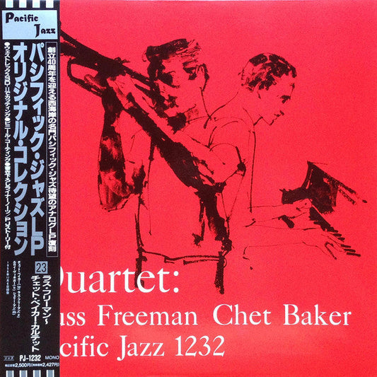 Chet Baker Quartet - Quartet: Russ Freeman Chet Baker (Vinyl, LP, Album, Reissue, Mono) Near Mint (NM or M-) / Very Good Plus (VG+)