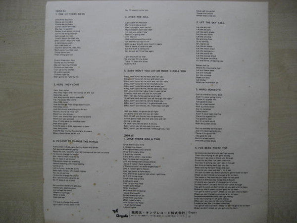 Ten Years After - A Space In Time (Vinyl, LP, Album)
