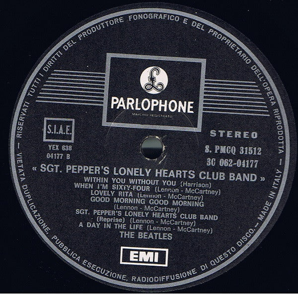 The Beatles - Sgt. Pepper's Lonely Hearts Club Band (Vinyl, LP, Album, Repress, Stereo) Very Good Plus (VG+) / Very Good Plus (VG+)