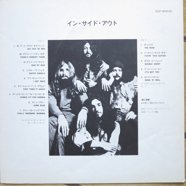 The Edgar Broughton Band - In Side Out (Vinyl, LP, Album, Promo, Stereo) Very Good Plus (VG+) / Very Good Plus (VG+)