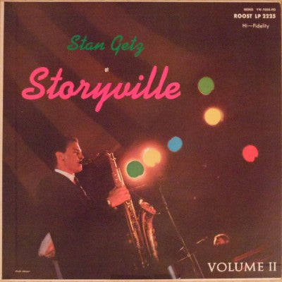 Stan Getz - At Storyville - Vol. 2 (Vinyl, LP, Album, Reissue, Mono)