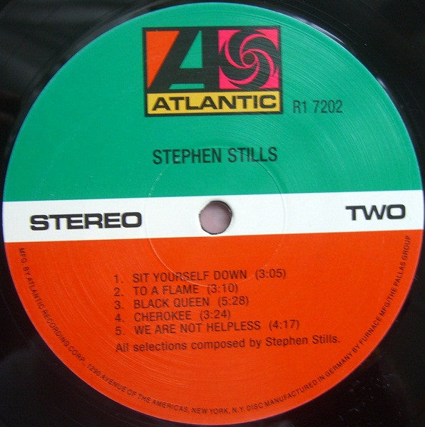 Stephen Stills - Stephen Stills (Vinyl, LP, Album, Reissue, Remastered) Near Mint (NM or M-) / Near Mint (NM or M-)