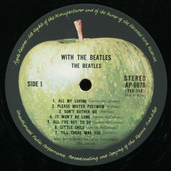 The Beatles - With The Beatles (Vinyl, LP, Album, Stereo, Reissue)