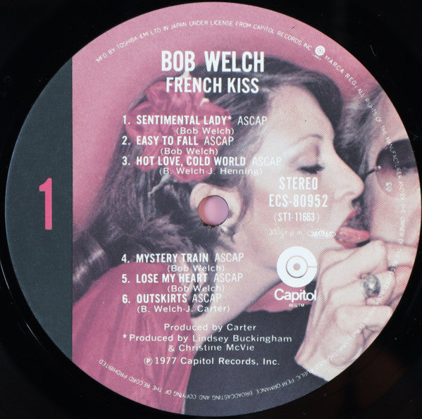 Bob Welch - French Kiss (Vinyl, LP, Album)