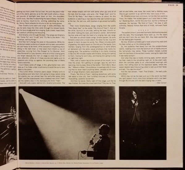 Frank Sinatra - Sinatra At The Sands (2xVinyl, LP, Album, Stereo) Very Good (VG) / Very Good (VG)