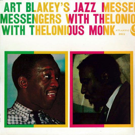 Art Blakey & The Jazz Messengers - Art Blakey's Jazz Messengers With Thelonious Monk (Vinyl, LP, Album, Mono) Very Good (VG) / Good Plus (G+)