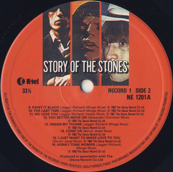 The Rolling Stones - Story Of The Stones (2xVinyl, LP, Compilation, Stereo, Mono) Very Good Plus (VG+) / Very Good (VG)