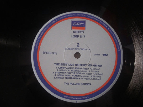 The Rolling Stones - The Best Live History '65-66-69 (Vinyl, LP, Co...