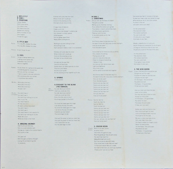 The Who - Tommy (2xVinyl, LP, Album, Reissue, Stereo) Very Good Plus (VG+) / Very Good Plus (VG+)