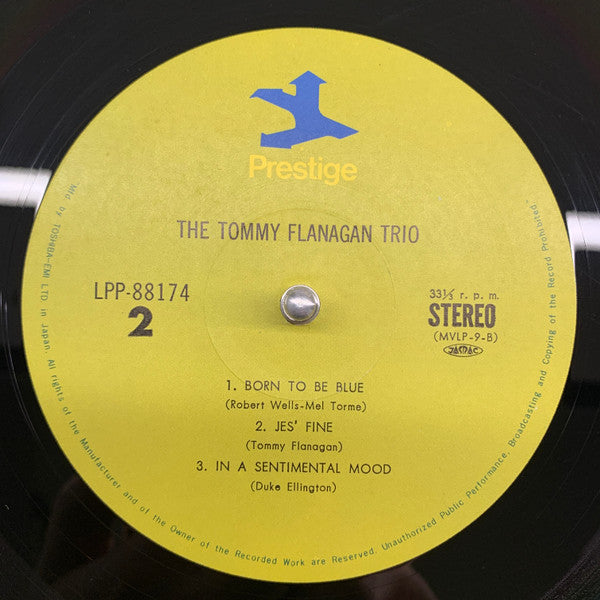 Tommy Flanagan Trio - The Tommy Flanagan Trio (Vinyl, LP, Album, Reissue, Stereo) Very Good (VG) / Very Good Plus (VG+)