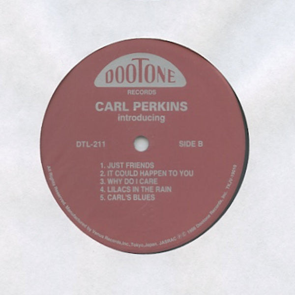 Carl Perkins (4) - Introducing... (Vinyl, LP, Album, Reissue, Remastered, Stereo) Very Good Plus (VG+) / Very Good Plus (VG+)