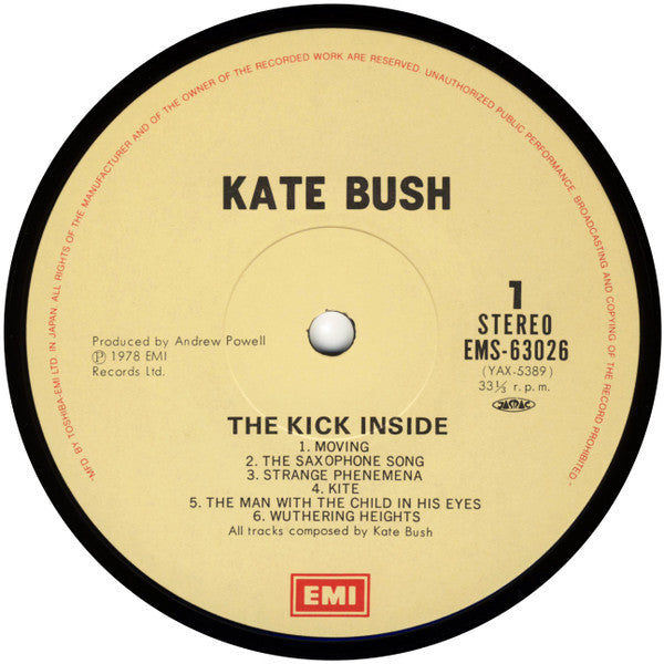 Kate Bush - The Kick Inside = 天使と小悪魔 (Vinyl, LP, Album, Reissue, St...