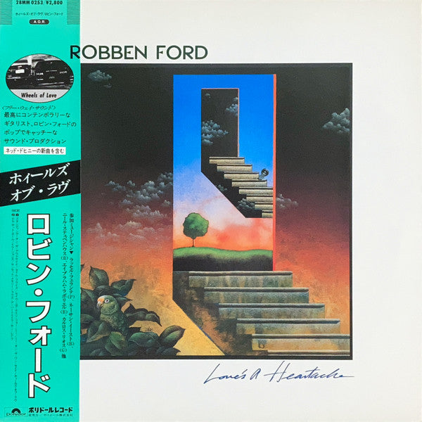 Robben Ford - Love's A Heartache (Vinyl, LP, Album) Very Good Plus (VG+) / Very Good (VG)
