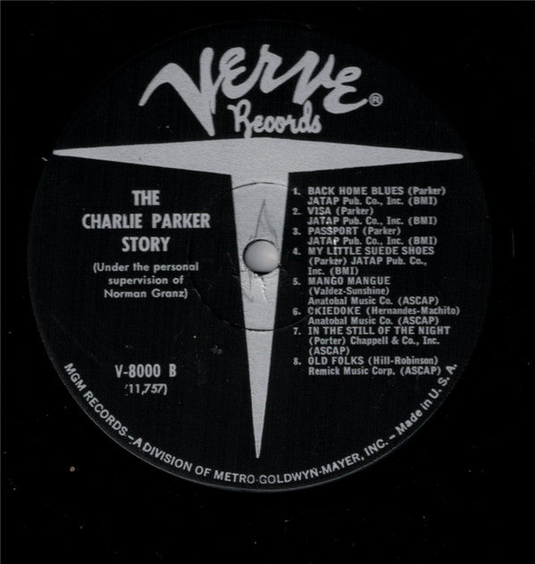 Charlie Parker - The Charlie Parker Story #1 (Vinyl, LP, Album, Compilation, Reissue, Mono) Very Good (VG) / Good Plus (G+)
