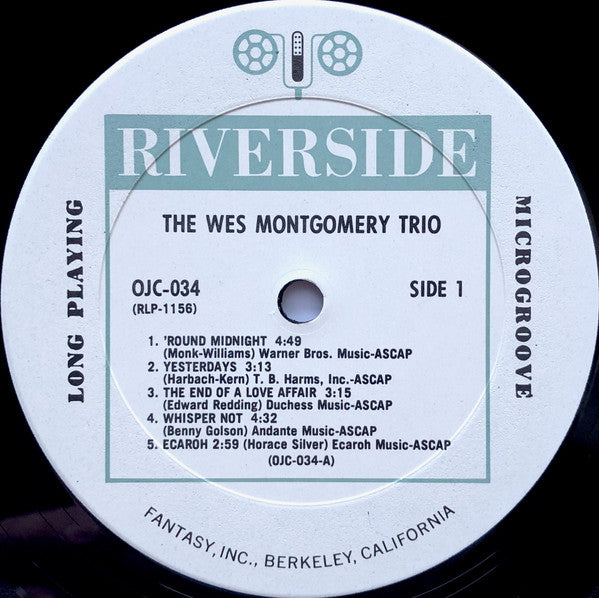 The Wes Montgomery Trio - A Dynamic New Sound: Guitar/Organ/Drums (...