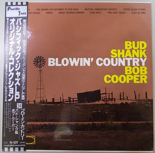 Bud Shank - Blowin' Country (Vinyl, LP, Album, Reissue, Mono) Near Mint (NM or M-) / Very Good Plus (VG+)