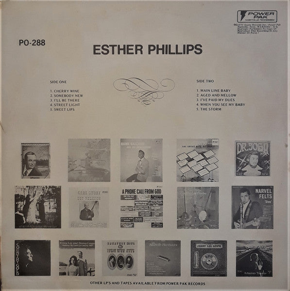 Esther Phillips - Esther Phillips (Vinyl, LP, Compilation) Very Good (VG) / Very Good (VG)